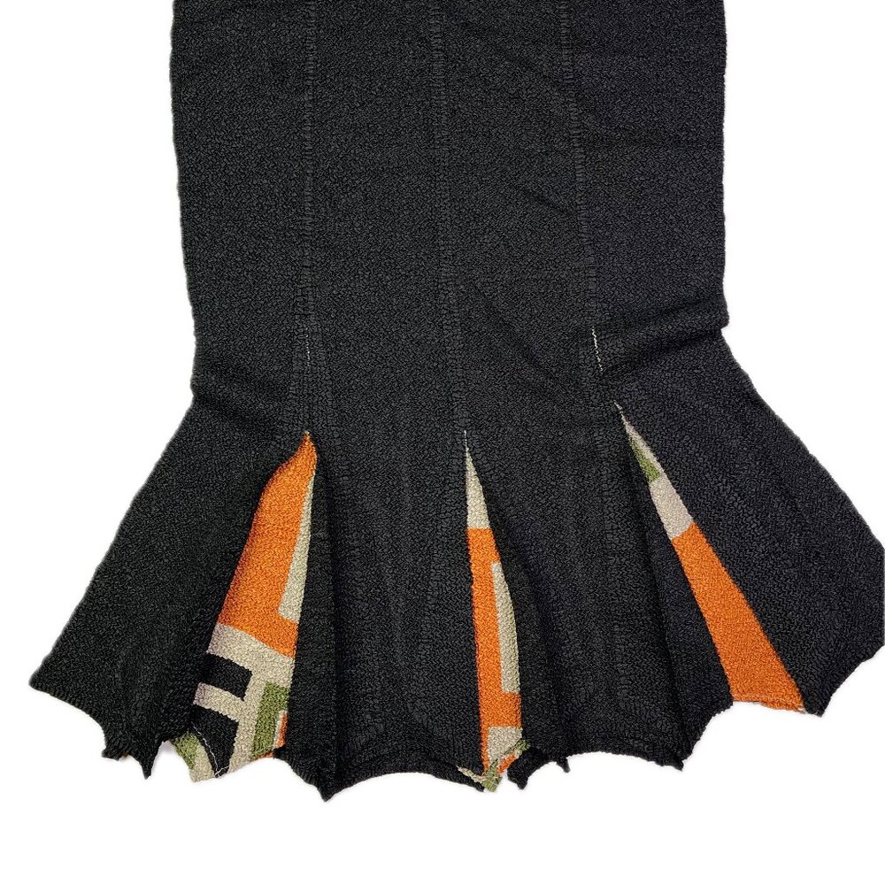NWT Pleats Collection Size XL Stretchy Pull-On Skirt Flare Pleat Hem